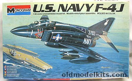 Monogram 1/48 F-4J Phantom II Black Bunny, 5805 plastic model kit